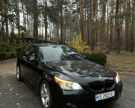Чорний БМВ 5 Серія, об'ємом двигуна 3 л та пробігом 220 тис. км за 11999 $, фото 1 на Automoto.ua