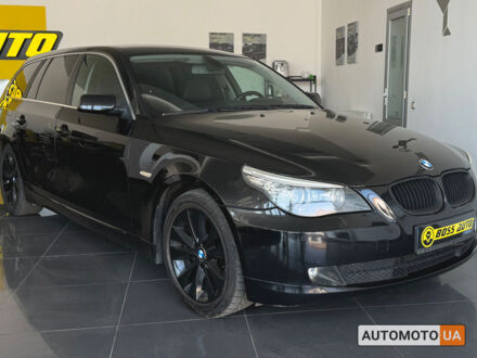 БМВ 5 Серия 2008 в Червонограде на Automoto.ua Черный БМВ 5 Серия, объемом двигателя 2 л и пробегом 370 тыс. км за 9600 $, фото 1 на Automoto.ua