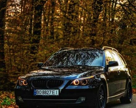 Черный БМВ 5 Серия, объемом двигателя 2.5 л и пробегом 375 тыс. км за 8700 $, фото 1 на Automoto.ua