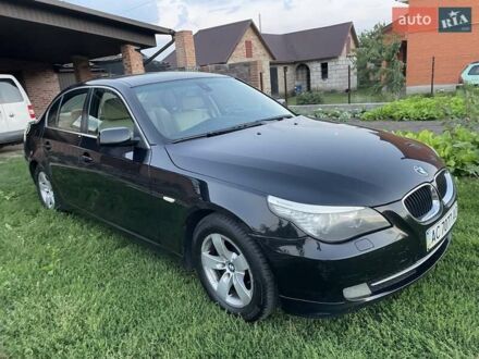 БМВ 5 Серия 2008 в Львове на Automoto.ua Черный БМВ 5 Серия, объемом двигателя 2 л и пробегом 315 тыс. км за 8100 $, фото 1 на Automoto.ua