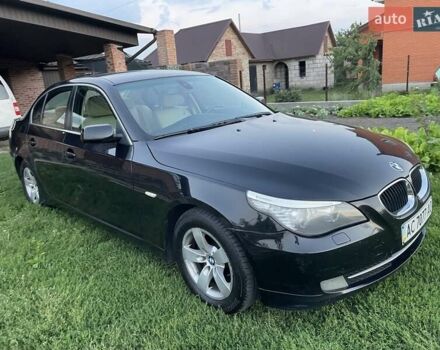Черный БМВ 5 Серия, объемом двигателя 2 л и пробегом 315 тыс. км за 8100 $, фото 1 на Automoto.ua