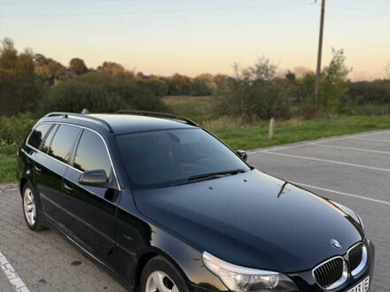 Черный БМВ 5 Серия, объемом двигателя 2 л и пробегом 370 тыс. км за 8900 $, фото 1 на Automoto.ua