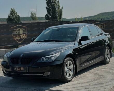 Черный БМВ 5 Серия, объемом двигателя 2 л и пробегом 362 тыс. км за 9200 $, фото 1 на Automoto.ua