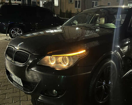 Черный БМВ 5 Серия, объемом двигателя 3 л и пробегом 264 тыс. км за 9800 $, фото 1 на Automoto.ua