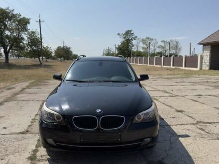 Черный БМВ 5 Серия, объемом двигателя 2.5 л и пробегом 217 тыс. км за 3861 $, фото 1 на Automoto.ua