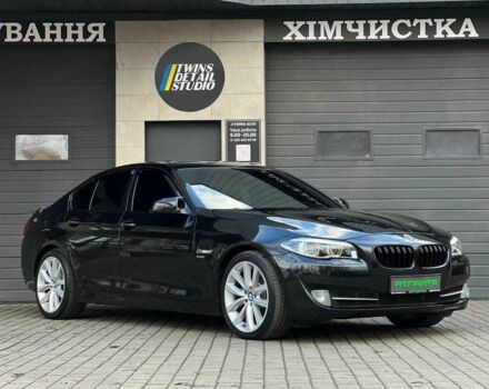 Чорний БМВ 5 Серія, об'ємом двигуна 3 л та пробігом 216 тис. км за 12500 $, фото 1 на Automoto.ua
