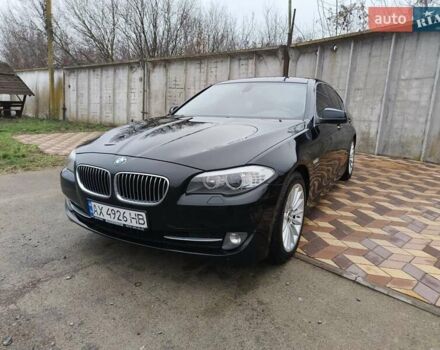 Черный БМВ 5 Серия, объемом двигателя 2.98 л и пробегом 201 тыс. км за 15500 $, фото 1 на Automoto.ua