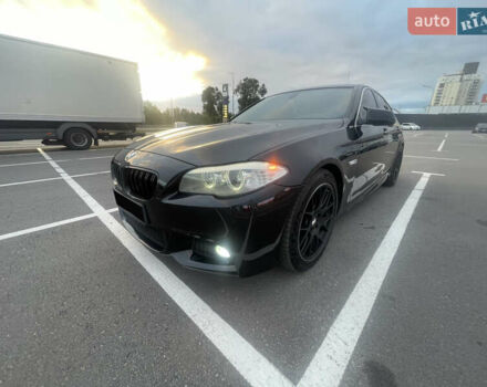 Чорний БМВ 5 Серія, об'ємом двигуна 2.98 л та пробігом 216 тис. км за 12800 $, фото 1 на Automoto.ua