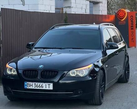 Чорний БМВ 5 Серія, об'ємом двигуна 2 л та пробігом 346 тис. км за 9000 $, фото 1 на Automoto.ua