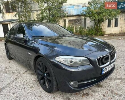 Чорний БМВ 5 Серія, об'ємом двигуна 2 л та пробігом 262 тис. км за 13500 $, фото 1 на Automoto.ua
