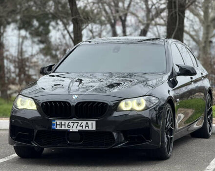 Черный БМВ 5 Серия, объемом двигателя 2.98 л и пробегом 273 тыс. км за 18000 $, фото 1 на Automoto.ua
