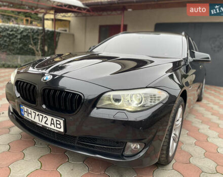 Черный БМВ 5 Серия, объемом двигателя 2 л и пробегом 342 тыс. км за 13999 $, фото 1 на Automoto.ua