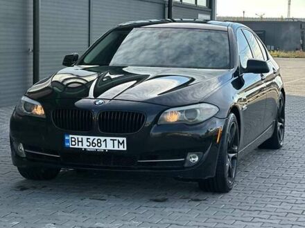 Черный БМВ 5 Серия, объемом двигателя 3 л и пробегом 344 тыс. км за 11300 $, фото 1 на Automoto.ua