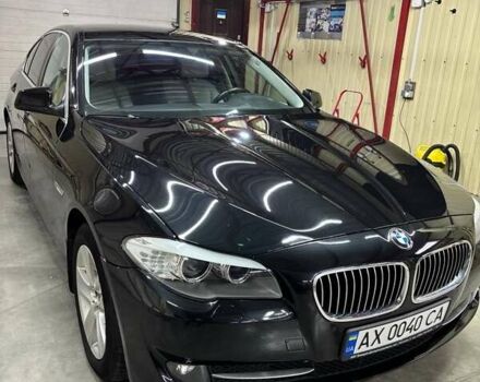 Черный БМВ 5 Серия, объемом двигателя 2.5 л и пробегом 158 тыс. км за 11300 $, фото 1 на Automoto.ua