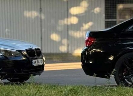 Черный БМВ 5 Серия, объемом двигателя 3 л и пробегом 344 тыс. км за 9000 $, фото 1 на Automoto.ua