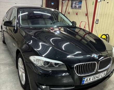 Черный БМВ 5 Серия, объемом двигателя 2.5 л и пробегом 158 тыс. км за 11300 $, фото 1 на Automoto.ua