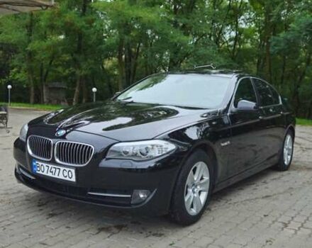 Чорний БМВ 5 Серія, об'ємом двигуна 3 л та пробігом 167 тис. км за 12500 $, фото 1 на Automoto.ua