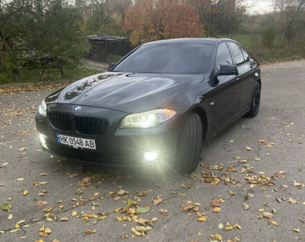 Чорний БМВ 5 Серія, об'ємом двигуна 3 л та пробігом 270 тис. км за 15850 $, фото 1 на Automoto.ua