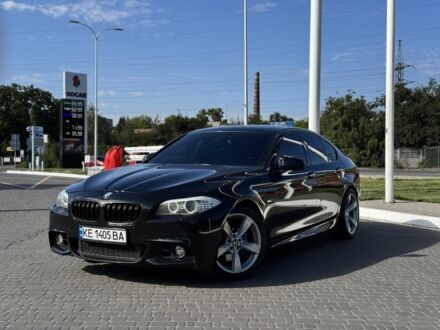 Черный БМВ 5 Серия, объемом двигателя 3 л и пробегом 161 тыс. км за 13000 $, фото 1 на Automoto.ua
