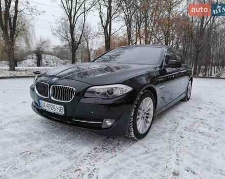 Черный БМВ 5 Серия, объемом двигателя 2.98 л и пробегом 201 тыс. км за 13000 $, фото 1 на Automoto.ua