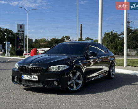 Чорний БМВ 5 Серія, об'ємом двигуна 3 л та пробігом 160 тис. км за 14000 $, фото 1 на Automoto.ua
