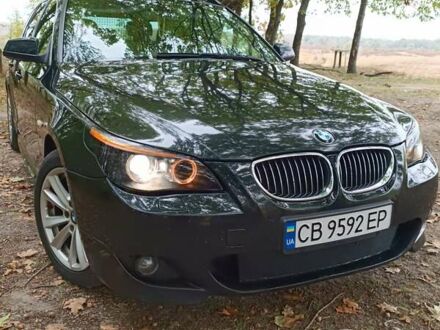 Чорний БМВ 5 Серія, об'ємом двигуна 2 л та пробігом 395 тис. км за 8000 $, фото 1 на Automoto.ua