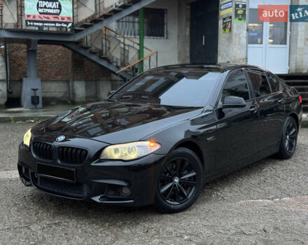 Черный БМВ 5 Серия, объемом двигателя 2.5 л и пробегом 240 тыс. км за 9950 $, фото 1 на Automoto.ua