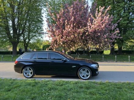 Чорний БМВ 5 Серія, об'ємом двигуна 2 л та пробігом 287 тис. км за 13500 $, фото 1 на Automoto.ua