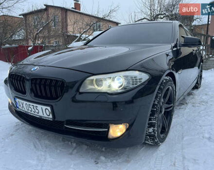 Черный БМВ 5 Серия, объемом двигателя 2.98 л и пробегом 202 тыс. км за 12999 $, фото 1 на Automoto.ua