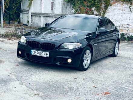 Черный БМВ 5 Серия, объемом двигателя 3 л и пробегом 281 тыс. км за 9970 $, фото 1 на Automoto.ua