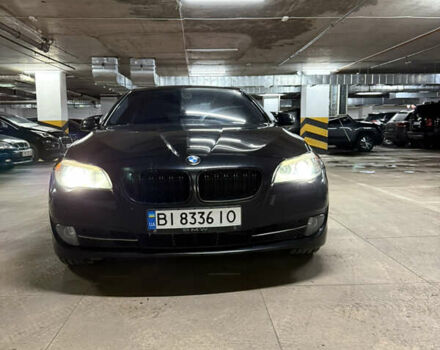 Черный БМВ 5 Серия, объемом двигателя 2 л и пробегом 212 тыс. км за 13300 $, фото 1 на Automoto.ua