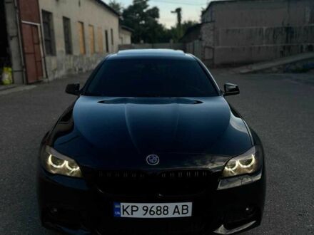 Черный БМВ 5 Серия, объемом двигателя 2 л и пробегом 320 тыс. км за 15000 $, фото 1 на Automoto.ua