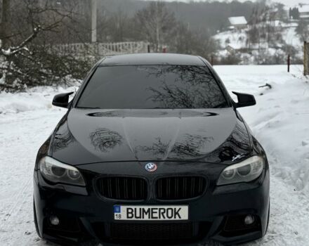 Черный БМВ 5 Серия, объемом двигателя 2 л и пробегом 280 тыс. км за 13000 $, фото 1 на Automoto.ua