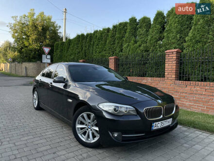 Чорний БМВ 5 Серія, об'ємом двигуна 2 л та пробігом 261 тис. км за 14900 $, фото 1 на Automoto.ua