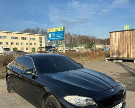 Черный БМВ 5 Серия, объемом двигателя 2 л и пробегом 298 тыс. км за 12999 $, фото 1 на Automoto.ua