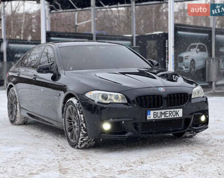 Черный БМВ 5 Серия, объемом двигателя 2 л и пробегом 280 тыс. км за 13000 $, фото 1 на Automoto.ua
