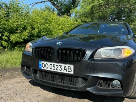 Черный БМВ 5 Серия, объемом двигателя 3 л и пробегом 161 тыс. км за 11500 $, фото 1 на Automoto.ua