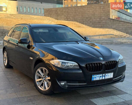 Чорний БМВ 5 Серія, об'ємом двигуна 2 л та пробігом 350 тис. км за 9799 $, фото 1 на Automoto.ua