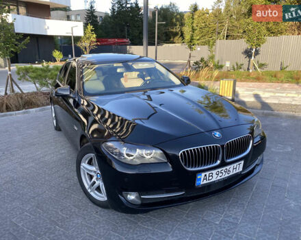 Чорний БМВ 5 Серія, об'ємом двигуна 2 л та пробігом 175 тис. км за 13999 $, фото 1 на Automoto.ua