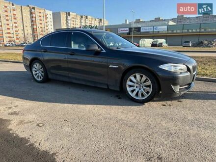 Черный БМВ 5 Серия, объемом двигателя 2.99 л и пробегом 201 тыс. км за 23000 $, фото 1 на Automoto.ua