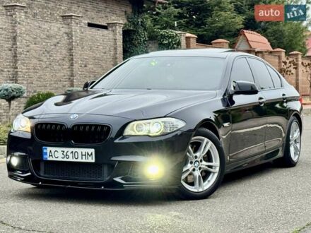Чорний БМВ 5 Серія, об'ємом двигуна 2.99 л та пробігом 296 тис. км за 17000 $, фото 1 на Automoto.ua