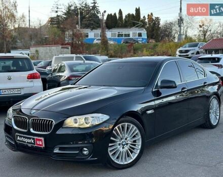 Чорний БМВ 5 Серія, об'ємом двигуна 2 л та пробігом 269 тис. км за 15690 $, фото 1 на Automoto.ua