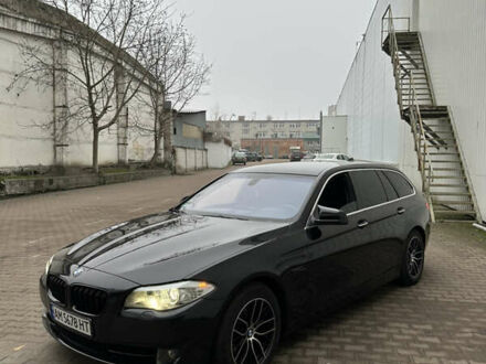 Черный БМВ 5 Серия, объемом двигателя 2 л и пробегом 414 тыс. км за 14500 $, фото 1 на Automoto.ua