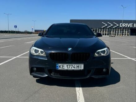 Черный БМВ 5 Серия, объемом двигателя 3 л и пробегом 235 тыс. км за 17500 $, фото 1 на Automoto.ua