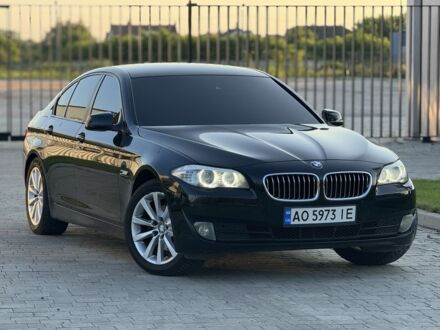 БМВ 5 Серія 2011 у Ужгороді на Automoto.ua Чорний БМВ 5 Серія, об'ємом двигуна 2 л та пробігом 208 тис. км за 13500 $, фото 1 на Automoto.ua