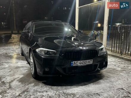 Черный БМВ 5 Серия, объемом двигателя 3 л и пробегом 219 тыс. км за 16950 $, фото 1 на Automoto.ua