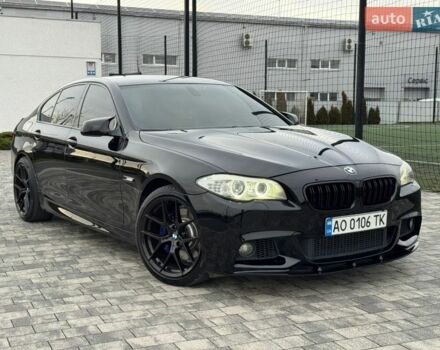 Черный БМВ 5 Серия, объемом двигателя 2.99 л и пробегом 245 тыс. км за 17300 $, фото 1 на Automoto.ua