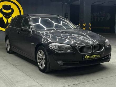 Черный БМВ 5 Серия, объемом двигателя 2 л и пробегом 334 тыс. км за 9800 $, фото 1 на Automoto.ua