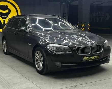 Черный БМВ 5 Серия, объемом двигателя 2 л и пробегом 334 тыс. км за 9800 $, фото 1 на Automoto.ua