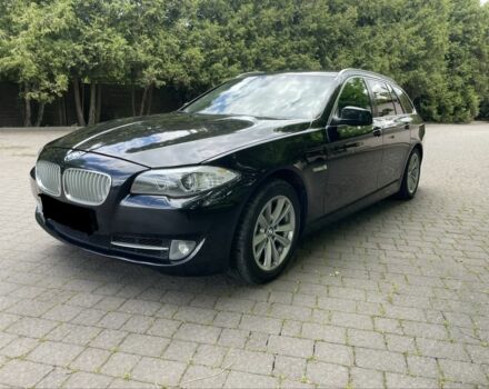 Черный БМВ 5 Серия, объемом двигателя 2 л и пробегом 340 тыс. км за 12500 $, фото 1 на Automoto.ua